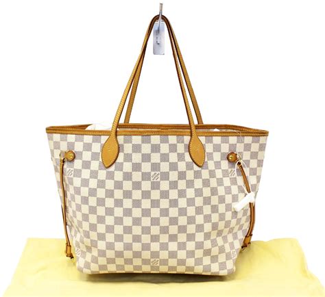 borse louis vuitton usate damier azur neverfull iniziali